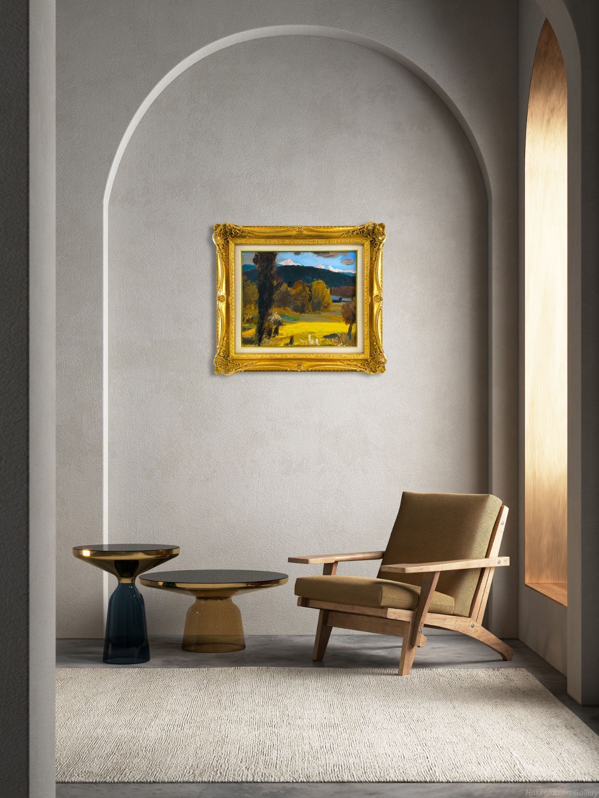 栗原信 「風景」 油絵・油彩画 絵画 - メルカリ