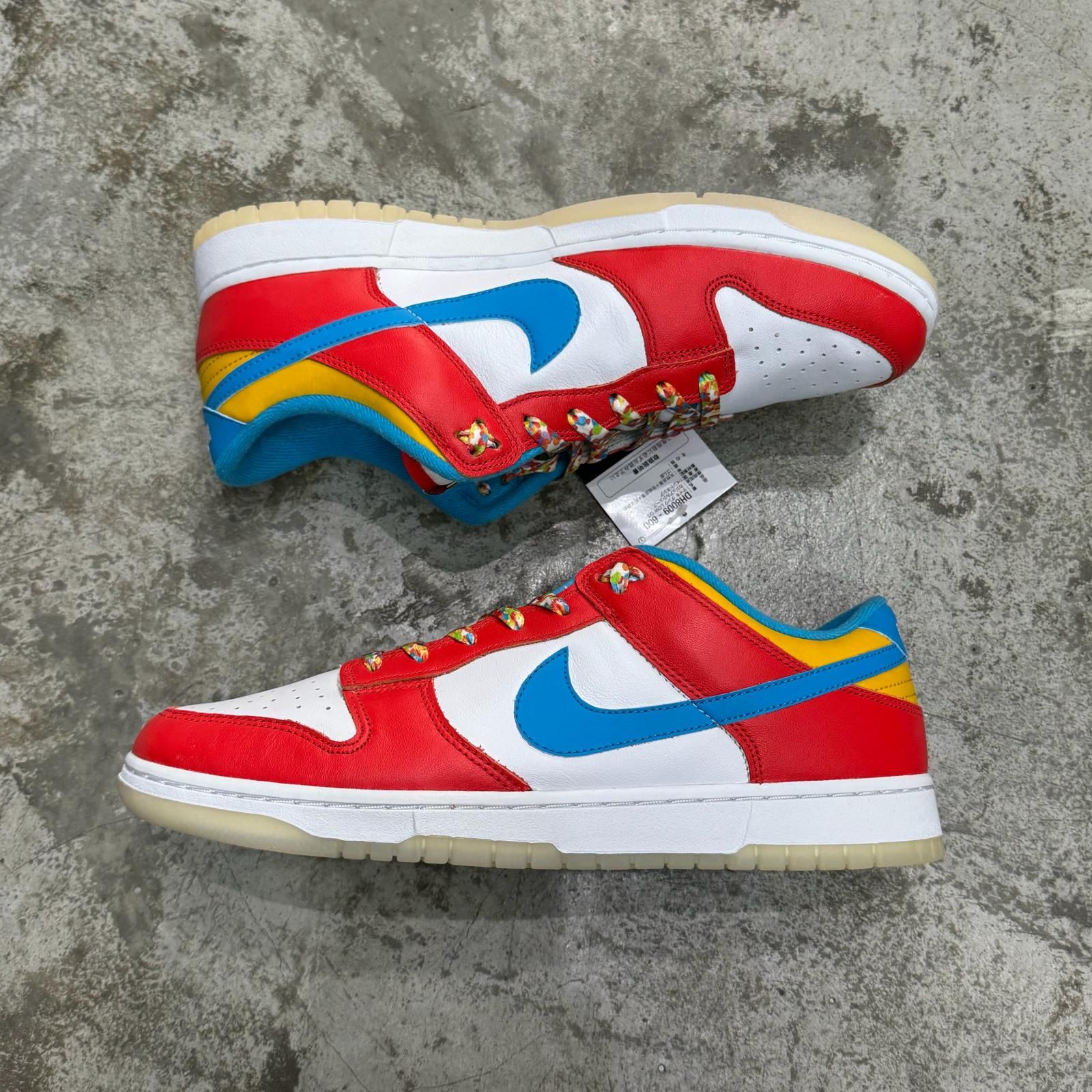 DUNK 国内正規 NIKE 22AW DUNK LOW QS LEBRON JAMES×FRUITY PEBBLES 