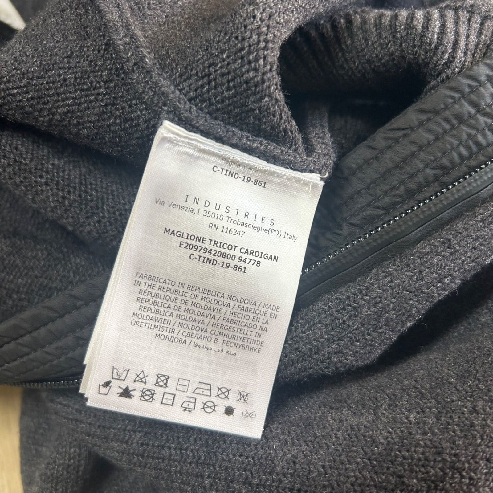 未使用に近い】 MONCLER モンクレールグルノーブルダウンニット 