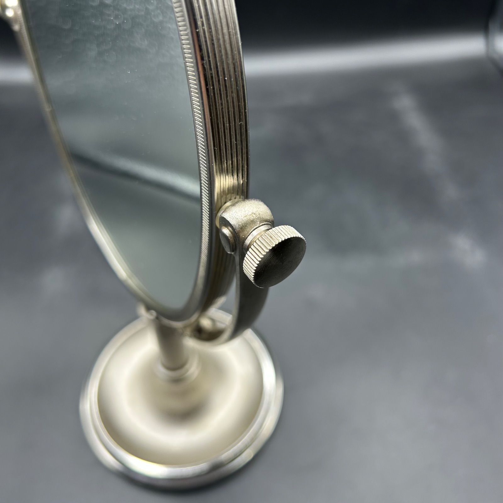 L》資生堂 花椿会 スタンドミラー レトロ ヴィンテージ 70's