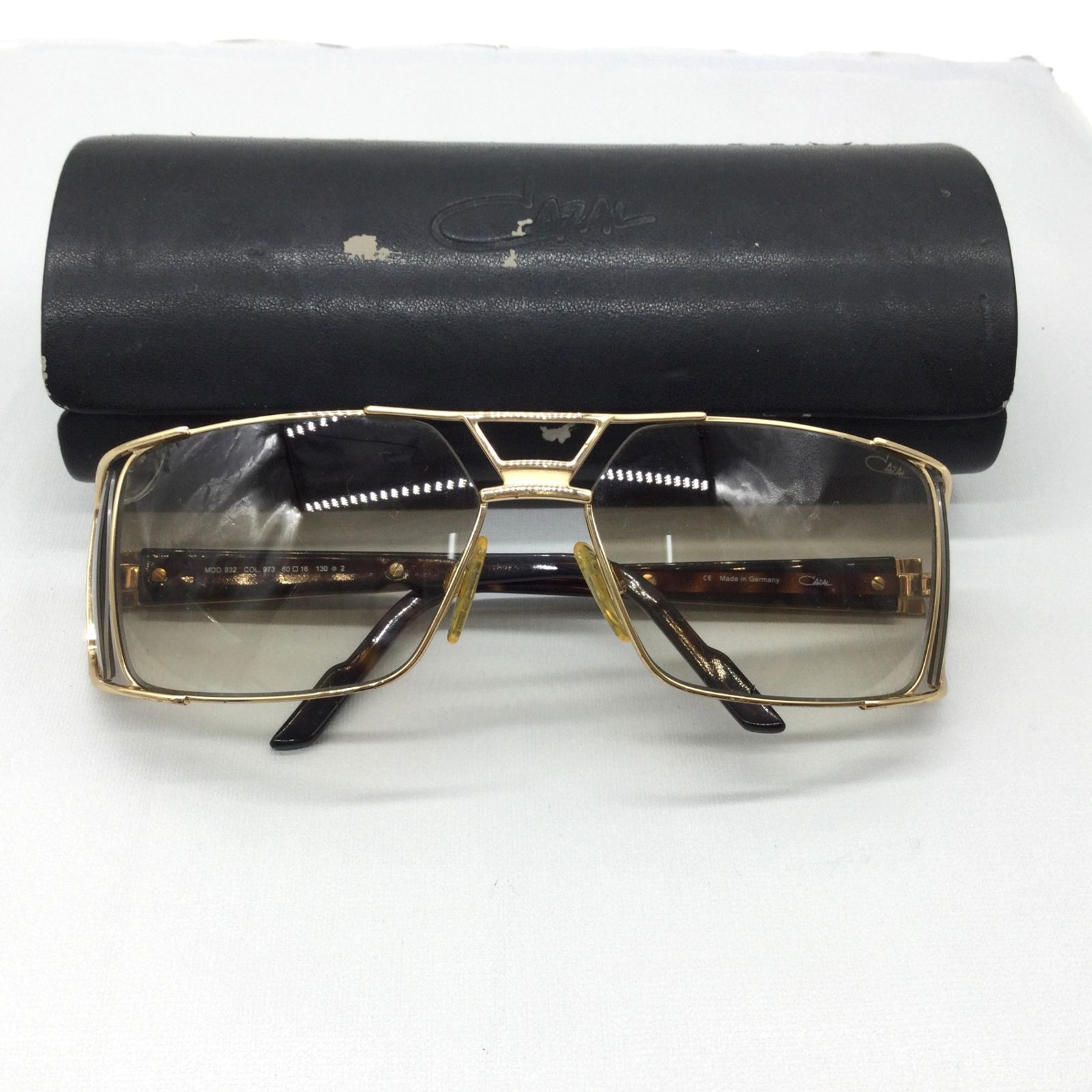 1394 【状態難あり】CAZAL カザール サングラス MOD.932 COL.973 