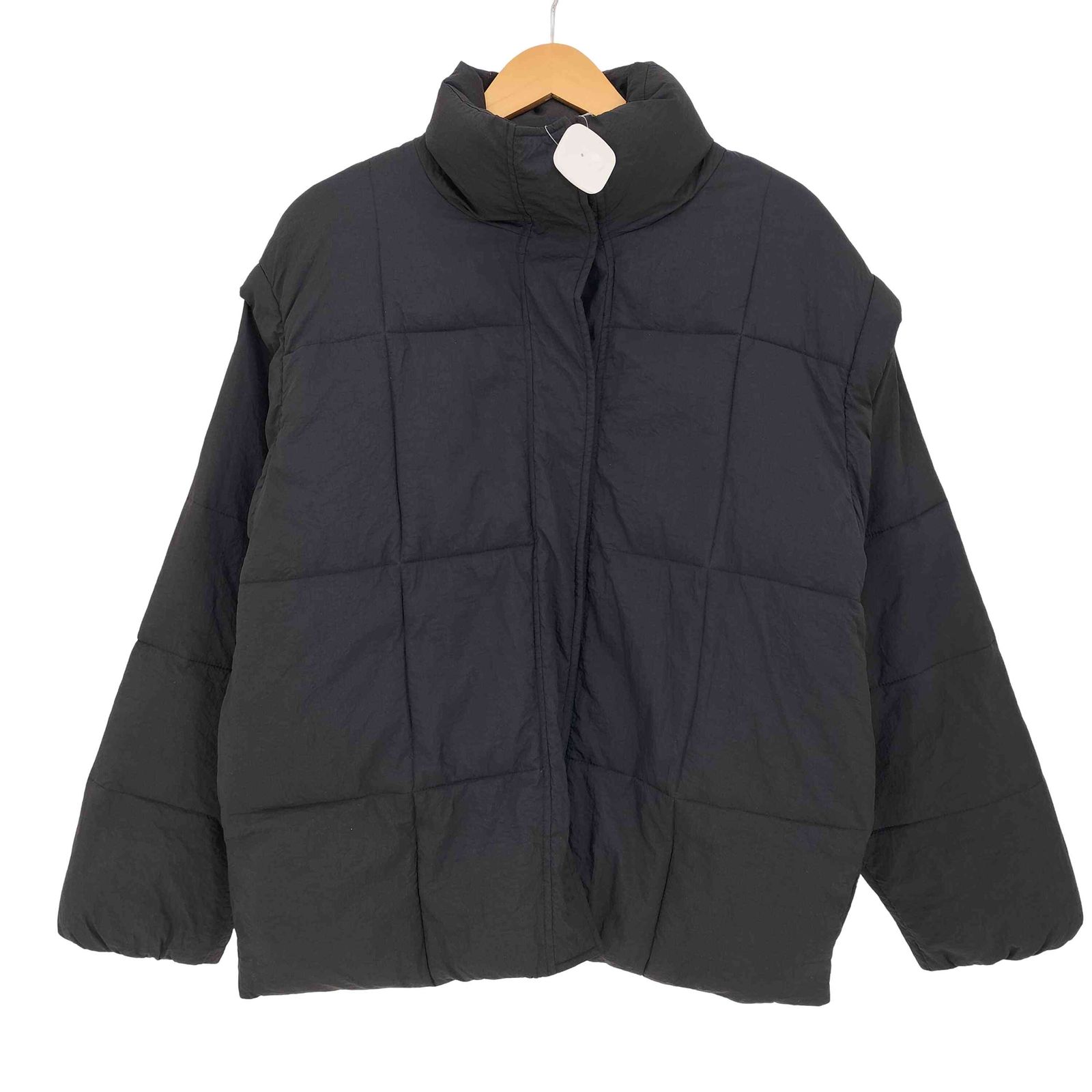 ユーズドフルギ USED古着 hellam 袖取り外し2WAYダウンジャケット 