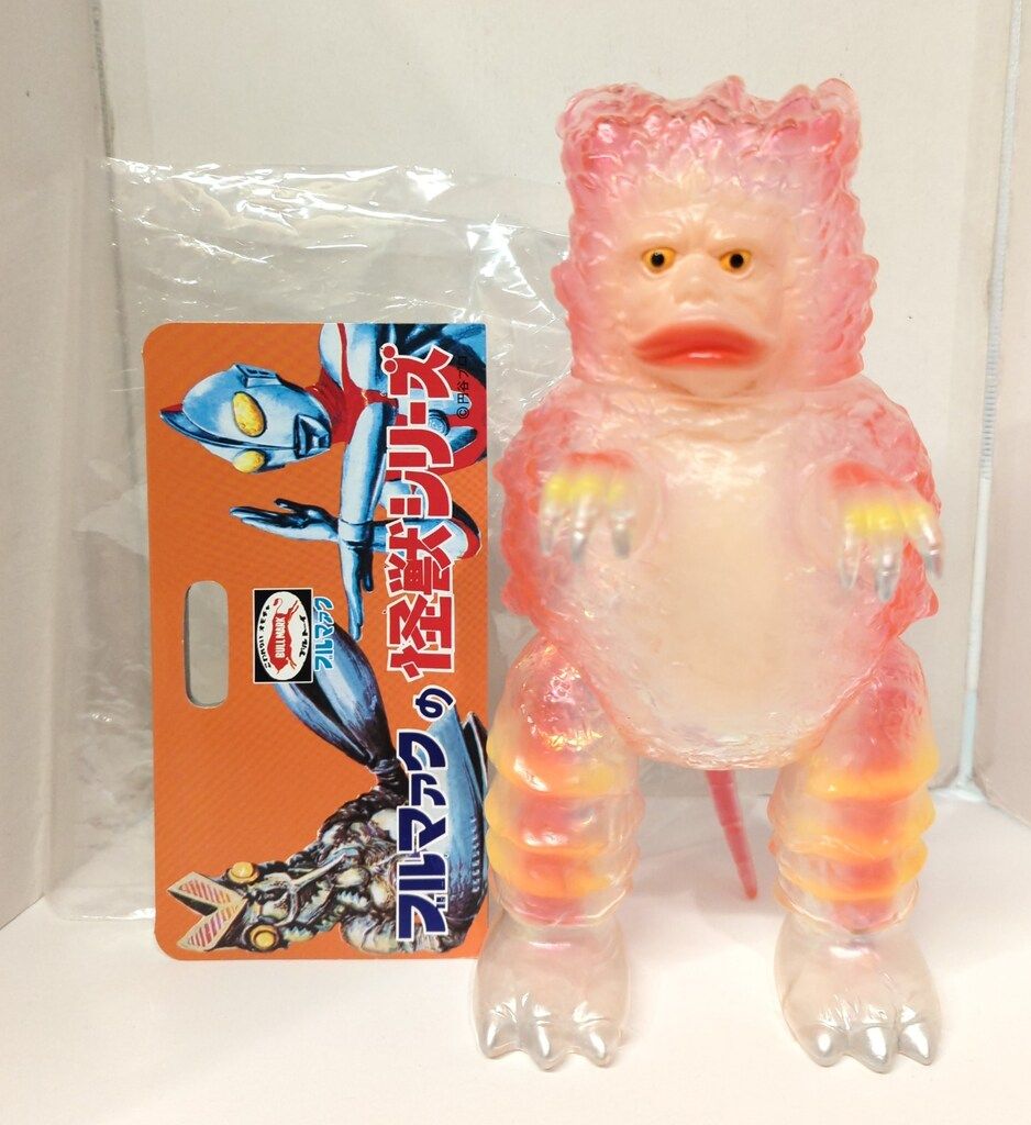 フィギュア ブルマァク ピグモン オーロラカラー ピンク ソフビ