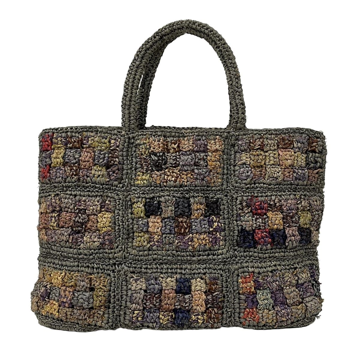 SOPHIE DIGARD(ソフィーディガール) トートバッグ - グレー×ベージュ