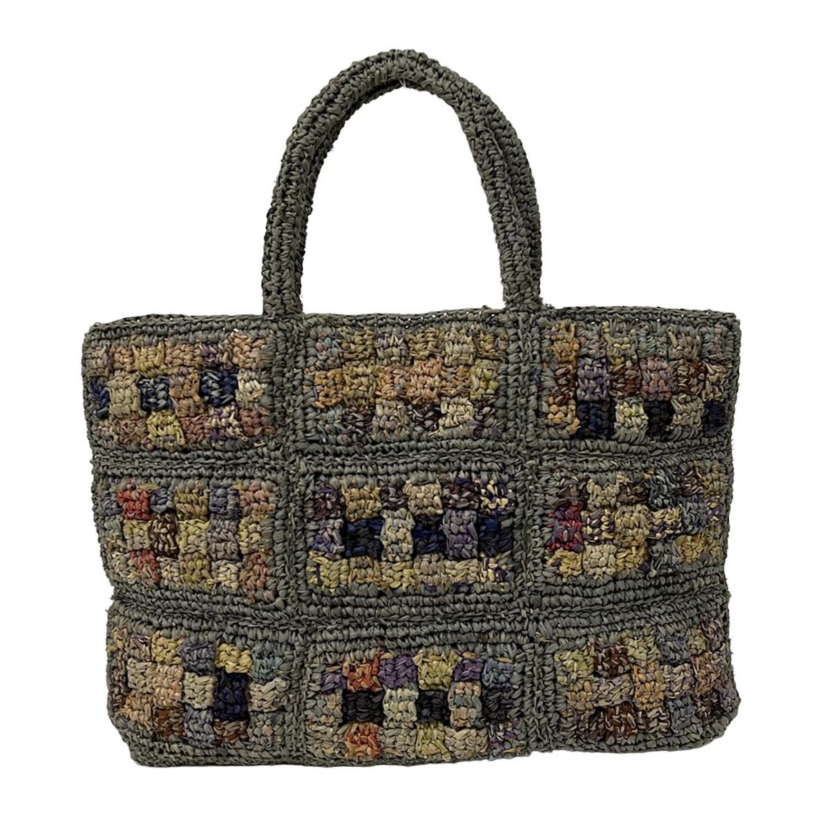 SOPHIE DIGARD(ソフィーディガール) トートバッグ - グレー×ベージュ