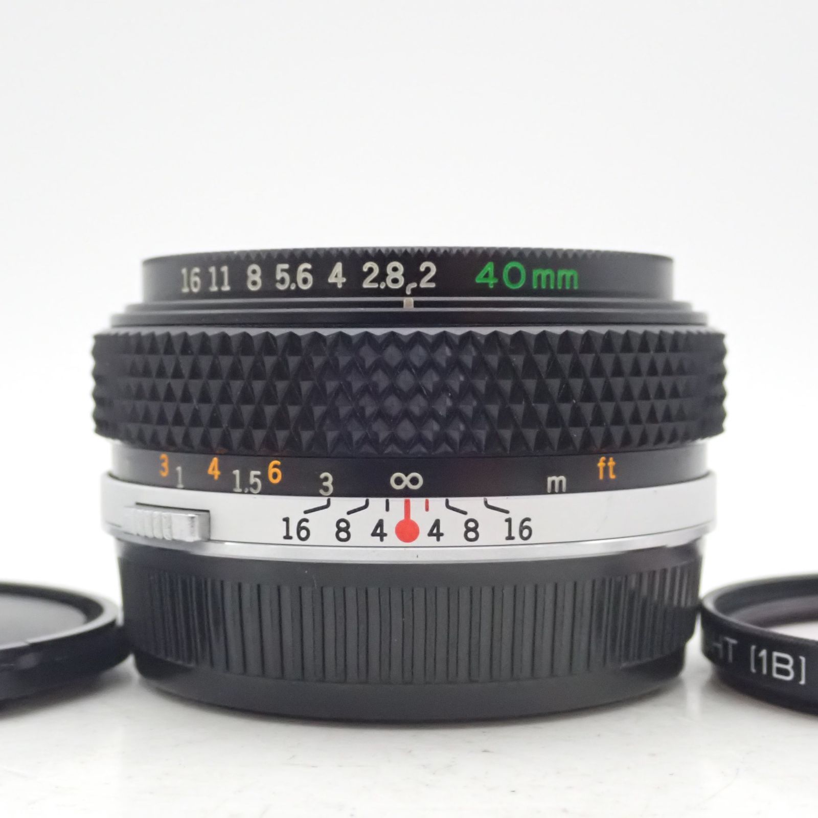 美品 OLYMPUS OM-SYSTEM ZUIKO AUTO-S 40mm f2 標準 単焦点 パンケーキ