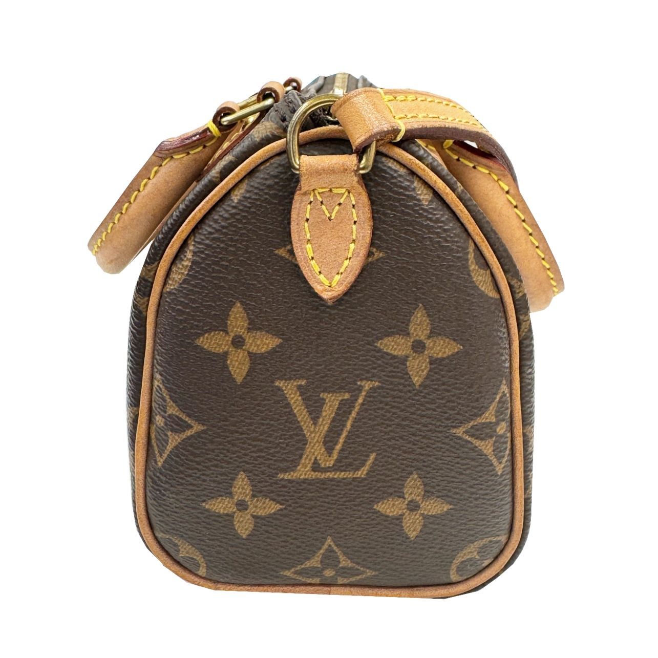 中古】LOUIS VUITTON ルイ ヴィトン ナノ スピーディ モノグラム