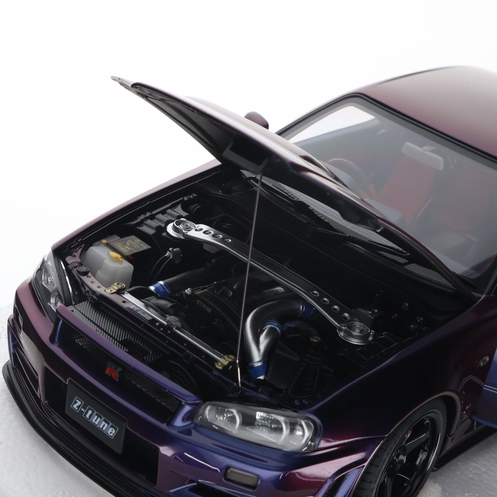  オートアート コンポジットモデルシリーズ 1|18 ニスモ R 34 GT-R Z-tune ミッドナイトパープルIII 完成品 ミニカー 77464 AUTOart その他 おもちゃ