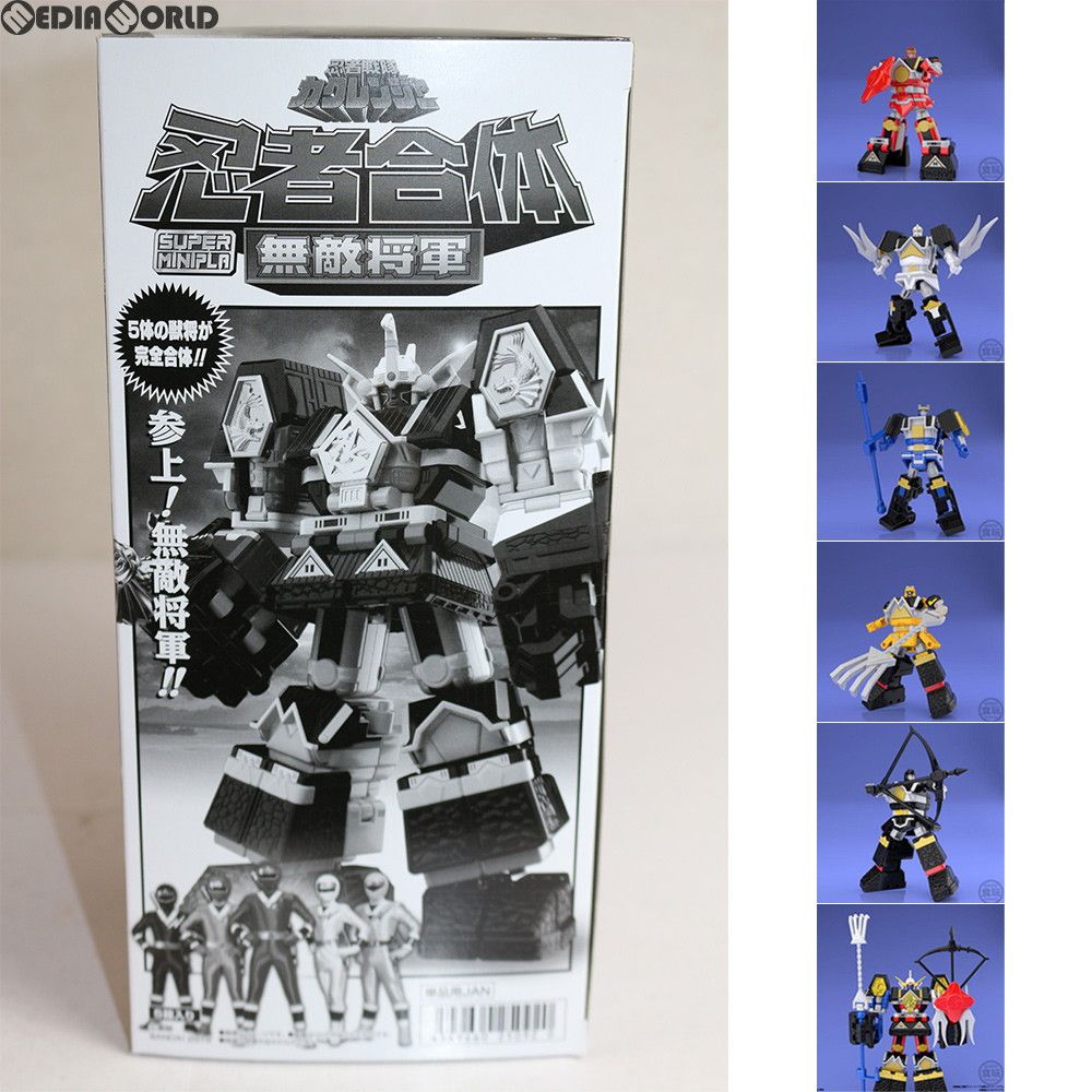 食玩) スーパーミニプラ 忍者合体 無敵将軍(5個入) 忍者戦隊