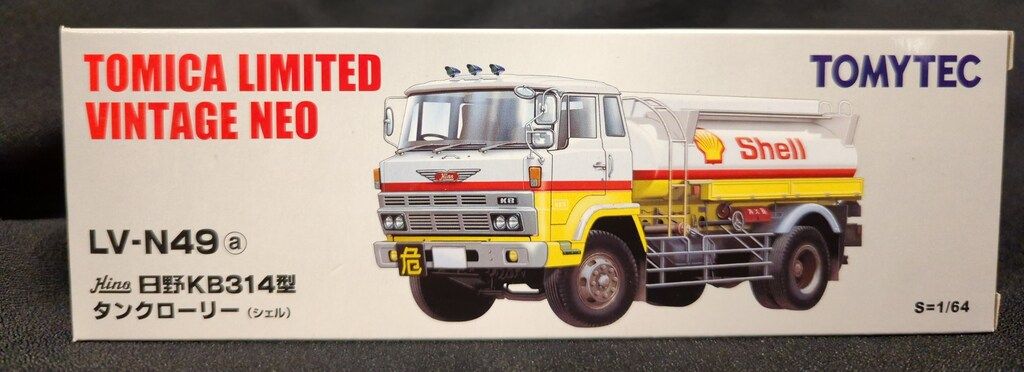トミーテック TOMICA LIMITED VINTAGE NEO 日野KB314型タンクローリー