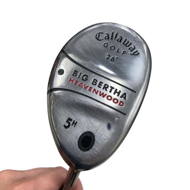 中古】 キャロウェイ BIG BERTHA HEAVEN WOOD 5H(26°) ユーティリティ