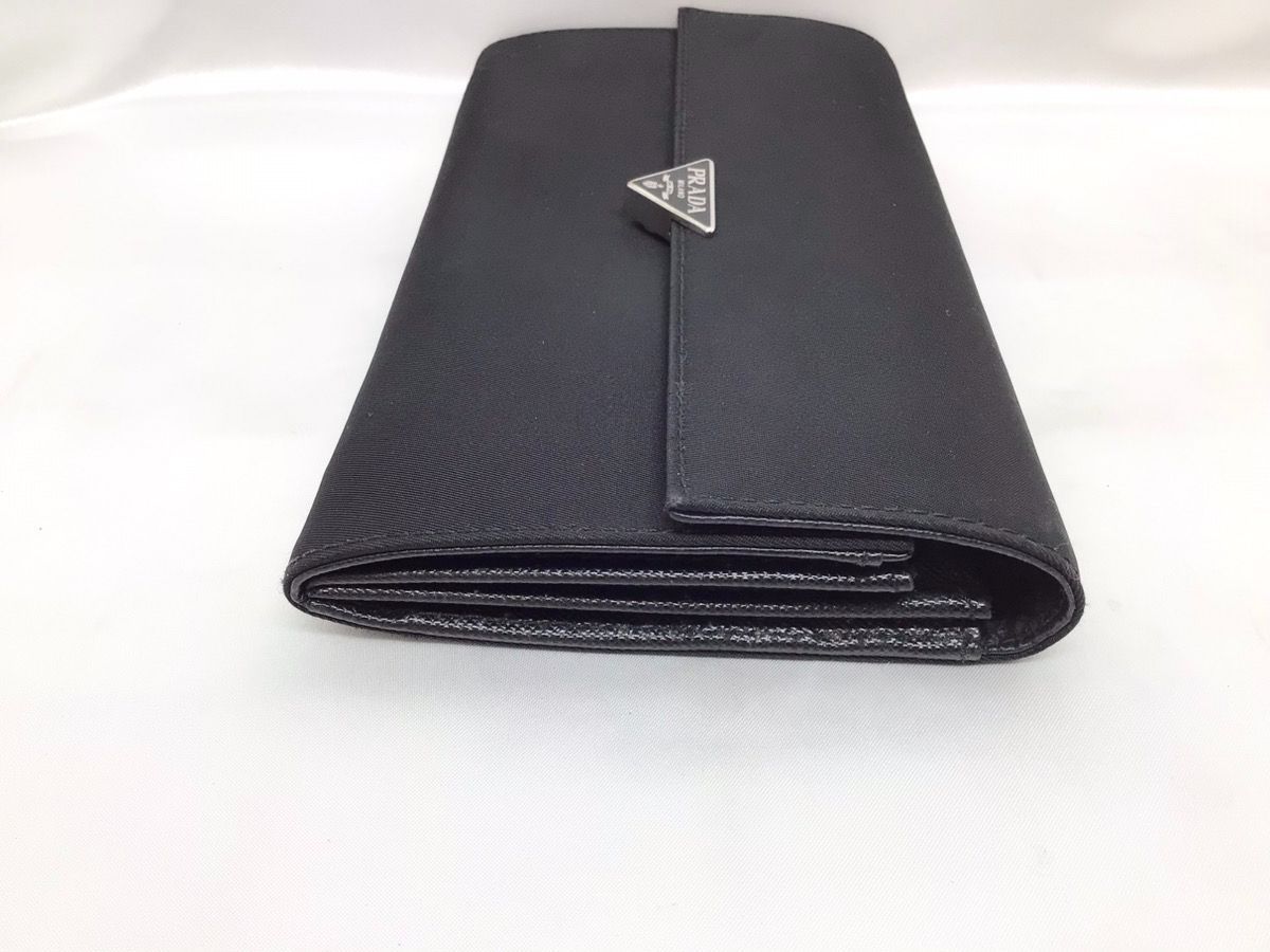☆na様☆PRADA ブラック ナイロン 長財布 PRADA プラダ ナイロン 長財布 ブラック M-1828 - メルカリ