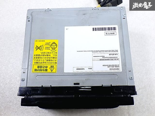 ☆動作OK☆ KENWOOD ケンウッド MDV-L405 メモリーナビ SDナビ CD DVD