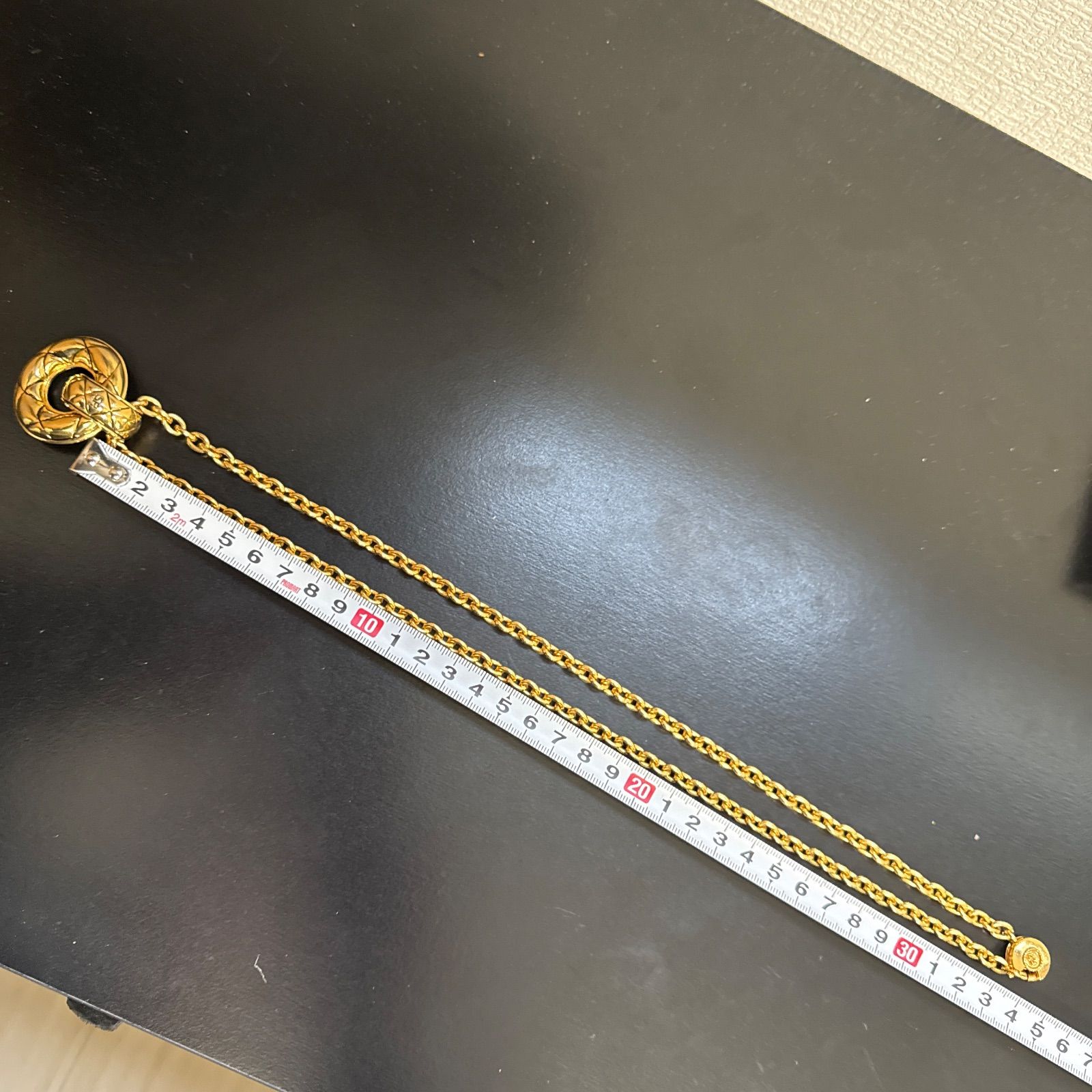 SONIA RYKIEL ソニアリキエル ゴールドカラーネックレス、イヤリング