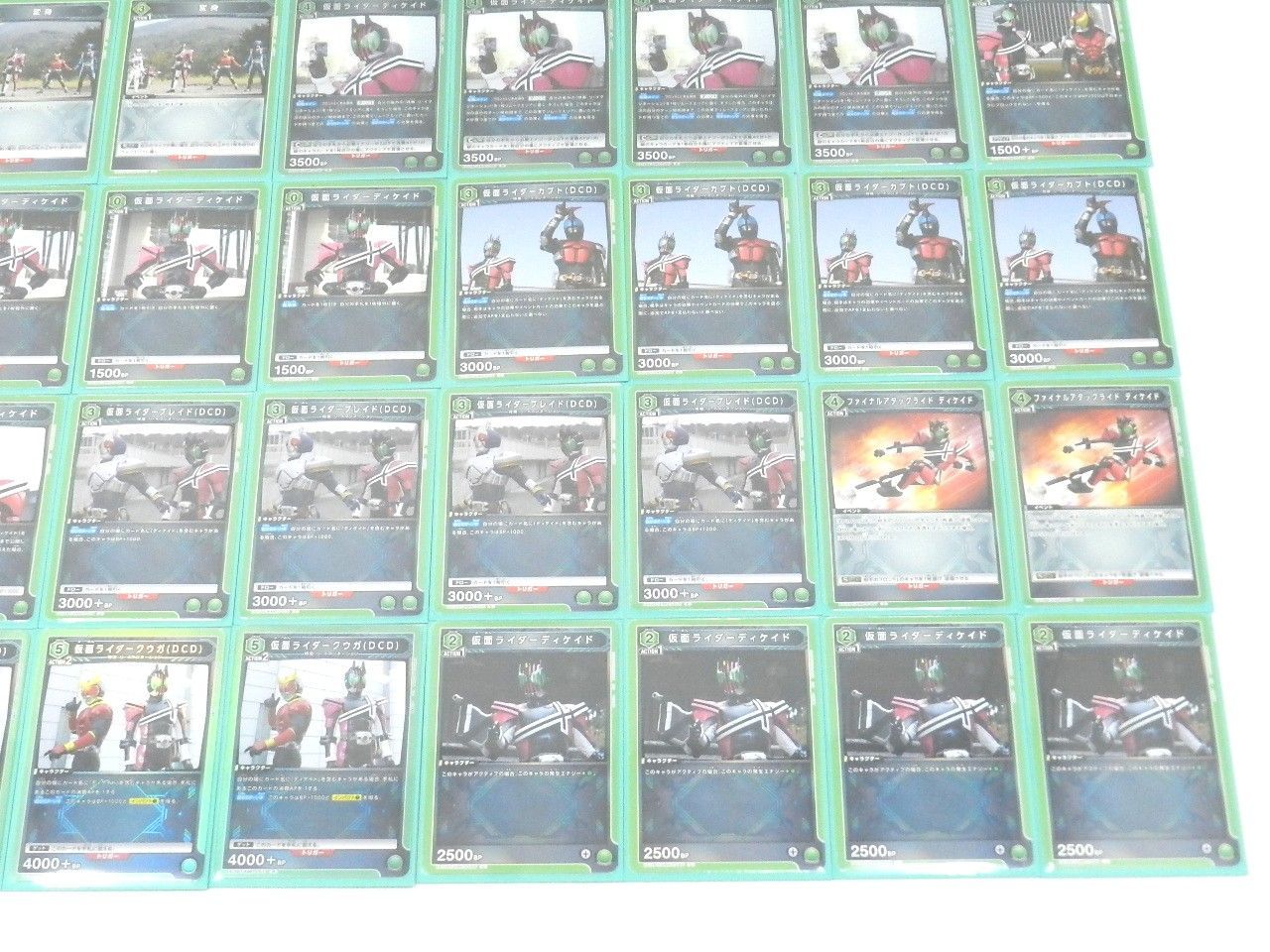 □仮面ライダーディケイド 緑デッキ ユニオンアリーナ 大量まとめ 中古