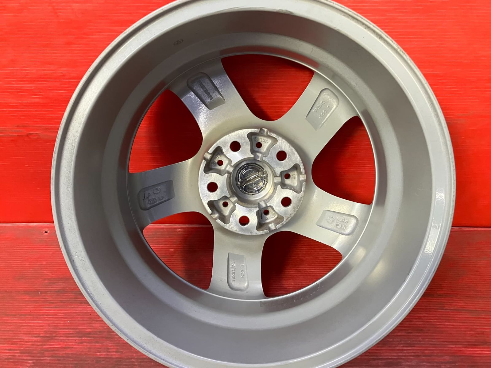 中古ホイール[16x6.5+40 114.3/5H 日産 純正オプション] 4本SET - メルカリ