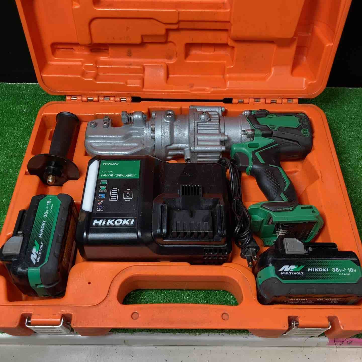 IKK DIAMOND 旧 石原 コードレス鉄筋カッター DCC 1636 HR バッテリー 充電器 ケース 付き