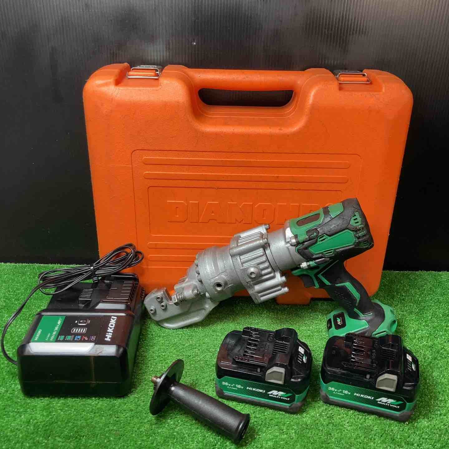 IKK DIAMOND 旧 石原 コードレス鉄筋カッター DCC-1636 HR バッテリー 充電器 ケース 付き