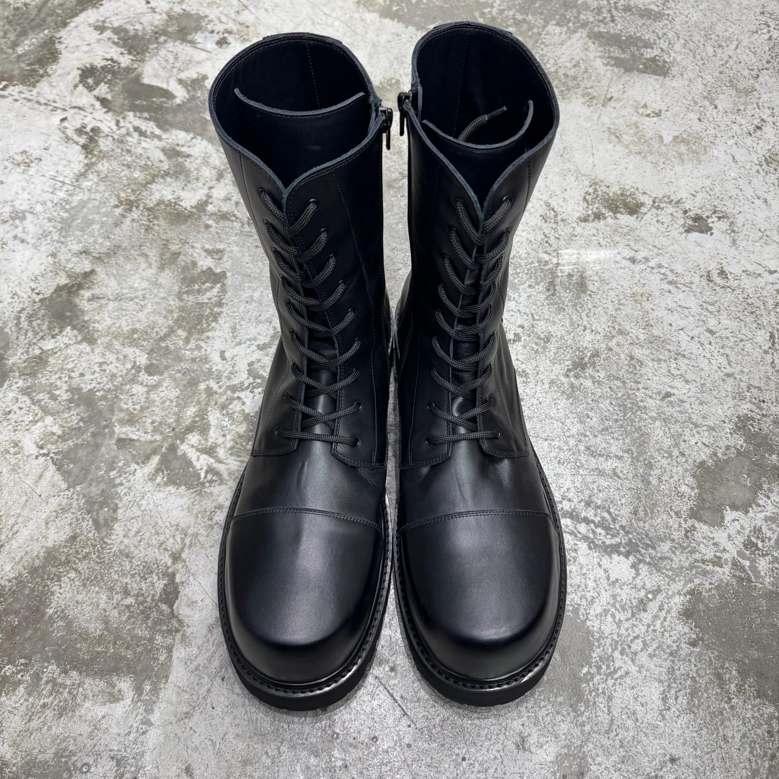 VETEMENTS 25AW Stomp Combat Boot ストンプレザーコンバットブーツ 