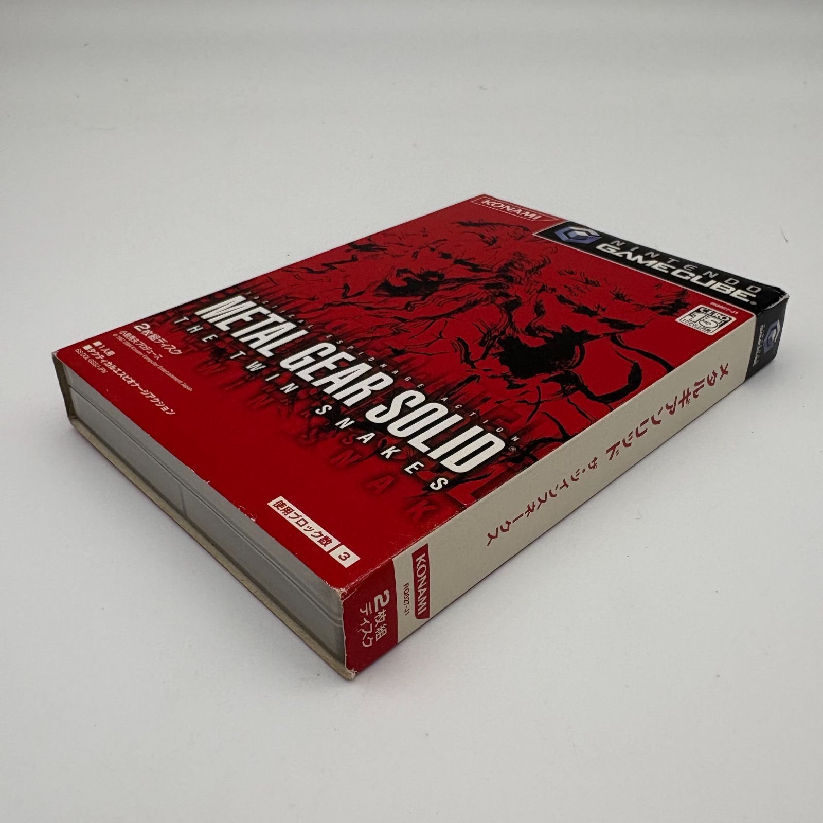 GC METAL GEAR SOLID THE TWIN SNAKES メタルギアソリッド 2枚組