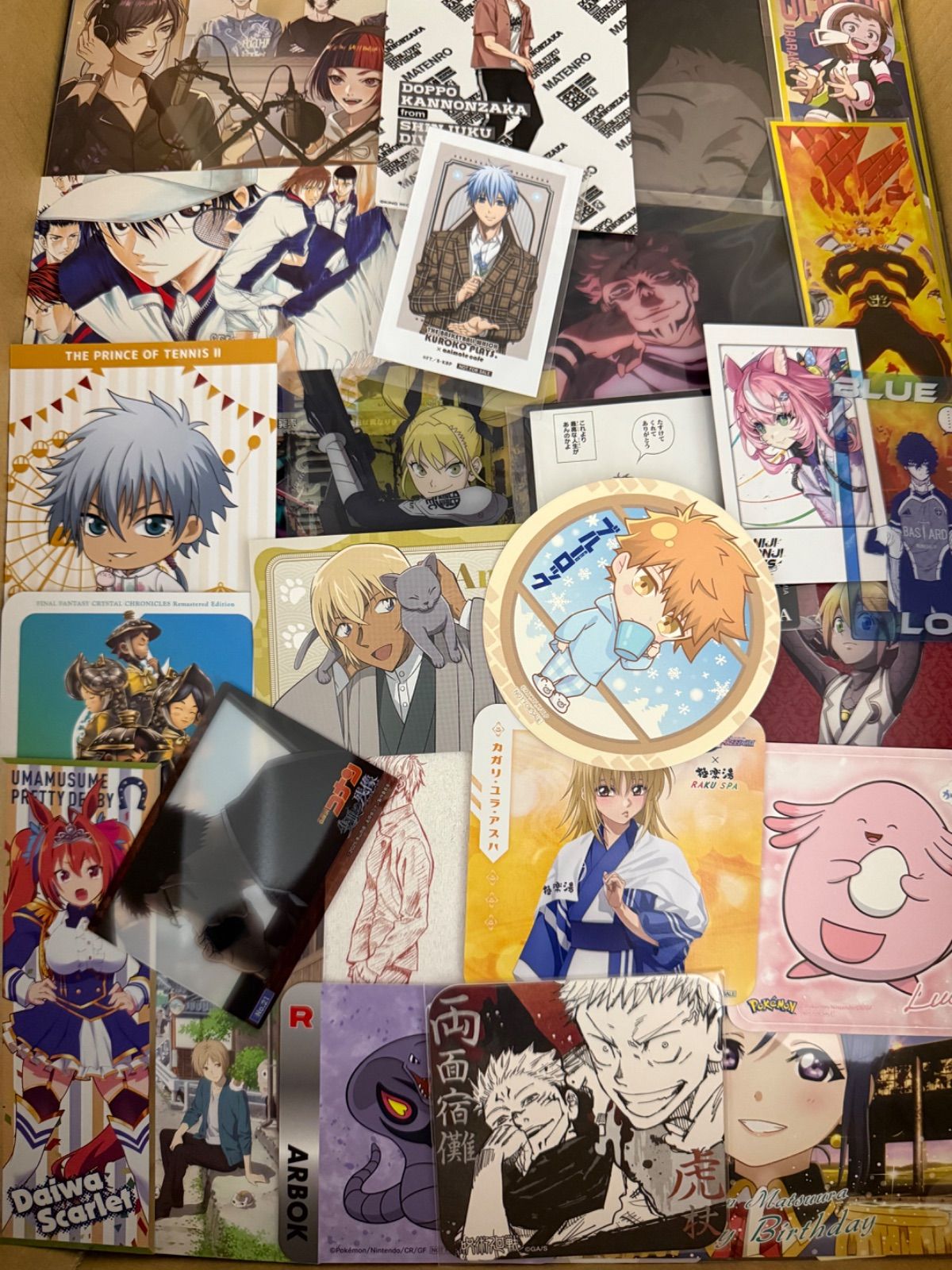 紙類 アニメ ゲーム まとめ売り 大量 コースター ポストカード