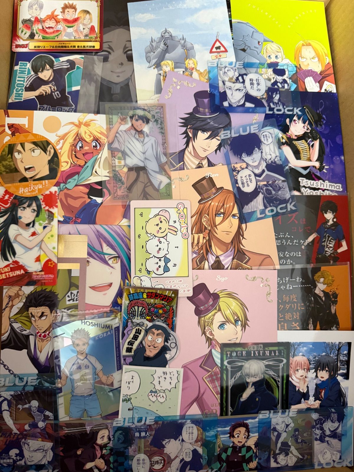 紙類 アニメ ゲーム まとめ売り 大量 コースター ポストカード