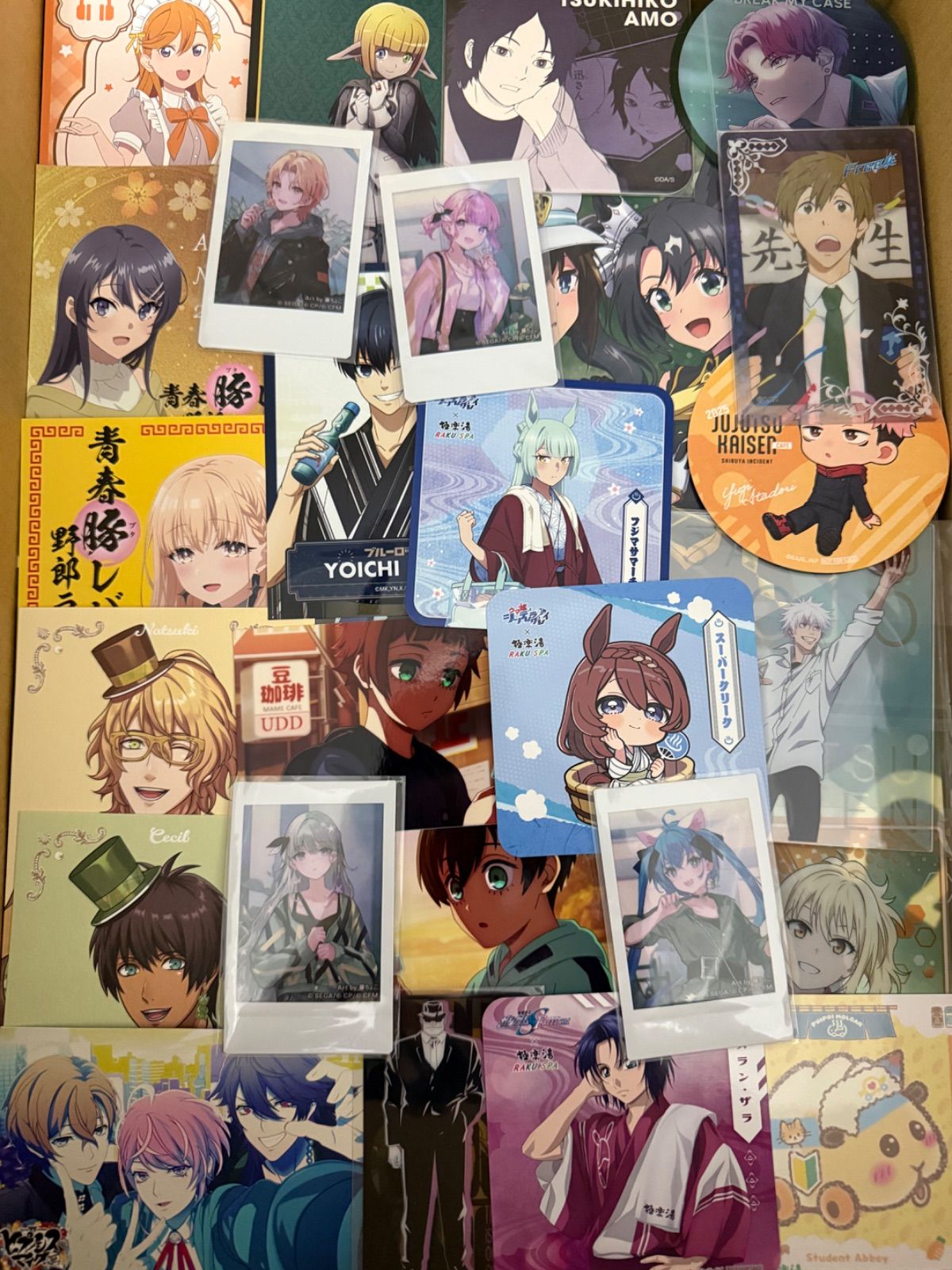 紙類 アニメ ゲーム まとめ売り 大量 コースター ポストカード