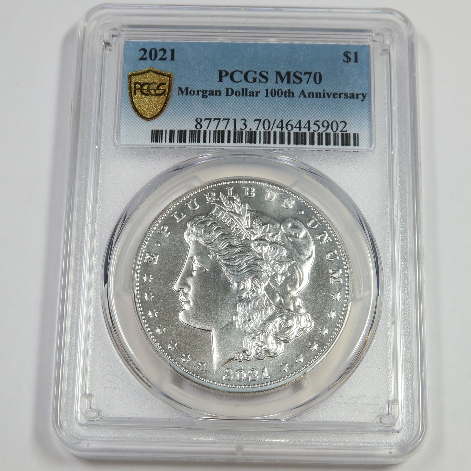 ★最高鑑定★ 2021年 CC モルガン銀貨 PCGS MS70 初期100周年 2021 P PCGS MS70 100周年記念 - シルバー モルガン ダラー - 1ドル