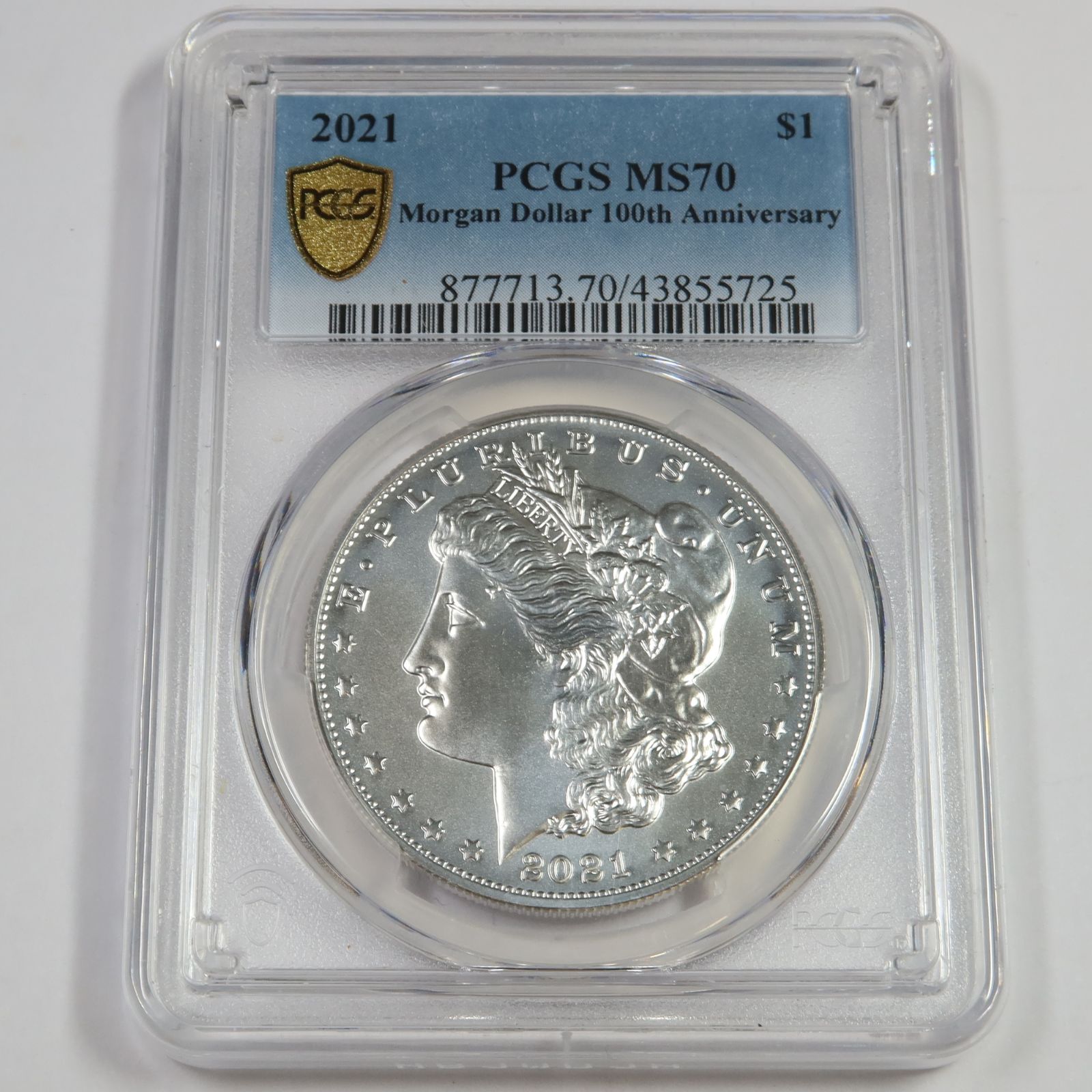 2021 P PCGS MS70 100周年記念 - シルバー モルガン ダラー - 1ドル