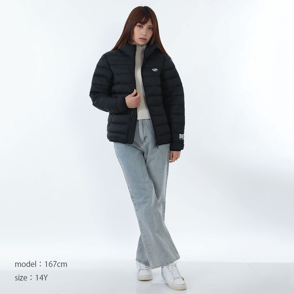 新品 DIESEL KIDS JSTONY 中綿ジャケット J02695 KXBT0 K900 大人もOK 