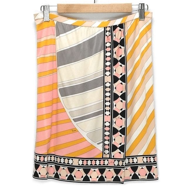 エミリオプッチ スカート サイズ38(I) S レディース - ライトピンク