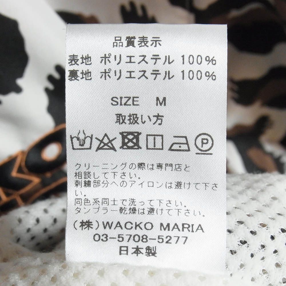 WACKO MARIA ワコマリア 23SS-WMO-TJ06 LEOPARD TRACK JACKET