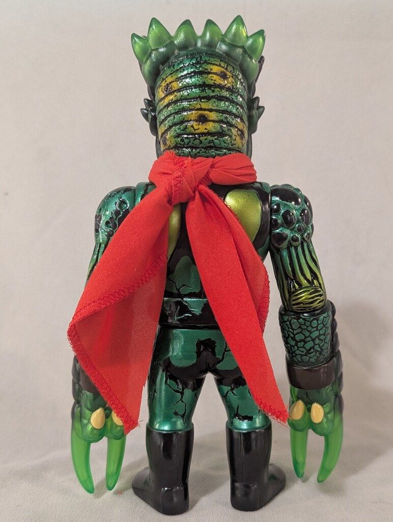 REALHEAD/ヒラリークリキントン ドラコマン ボディ黒成型/頭アーム