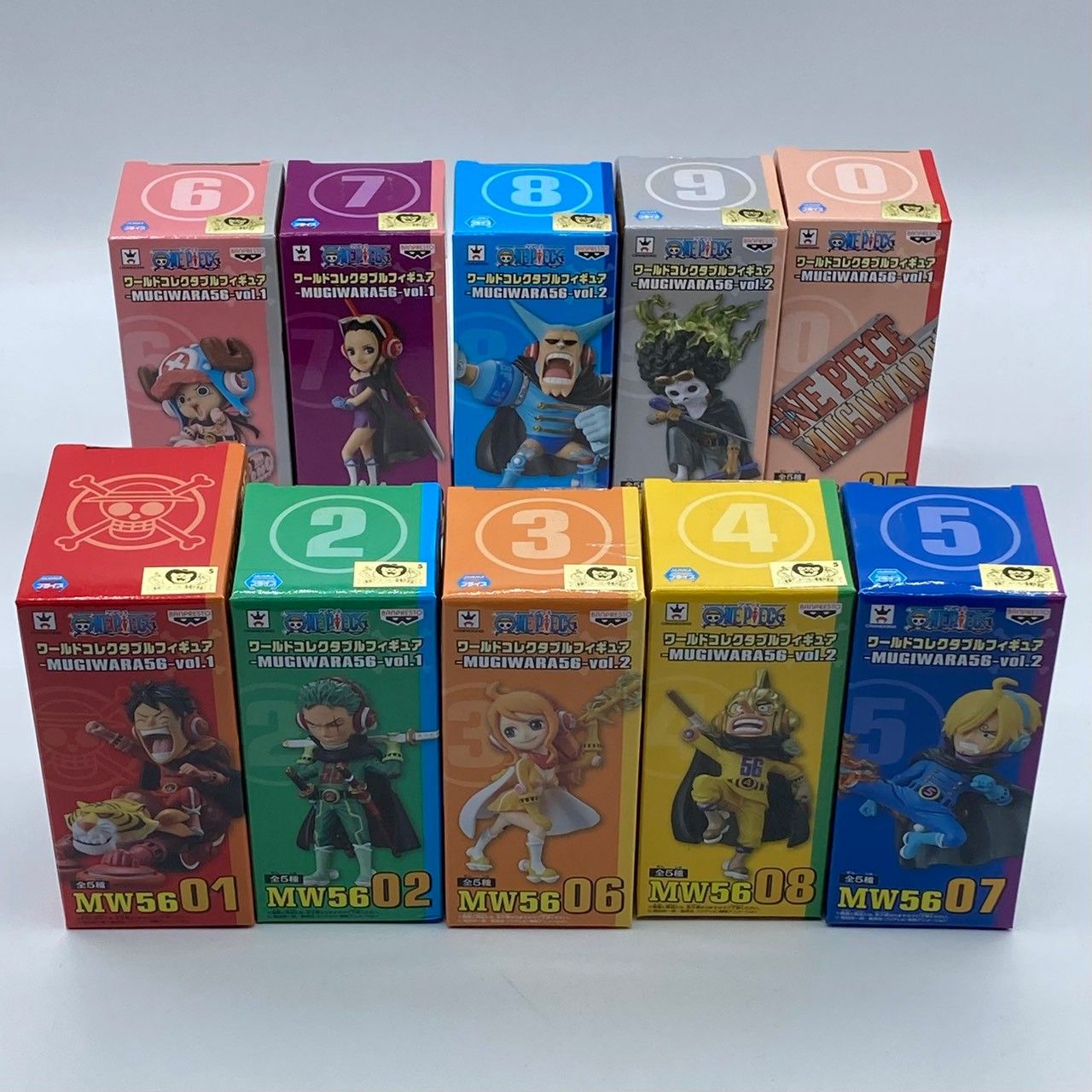未開封】 ワールドコレクタブル フィギュア ワンピース mugiwara56 10