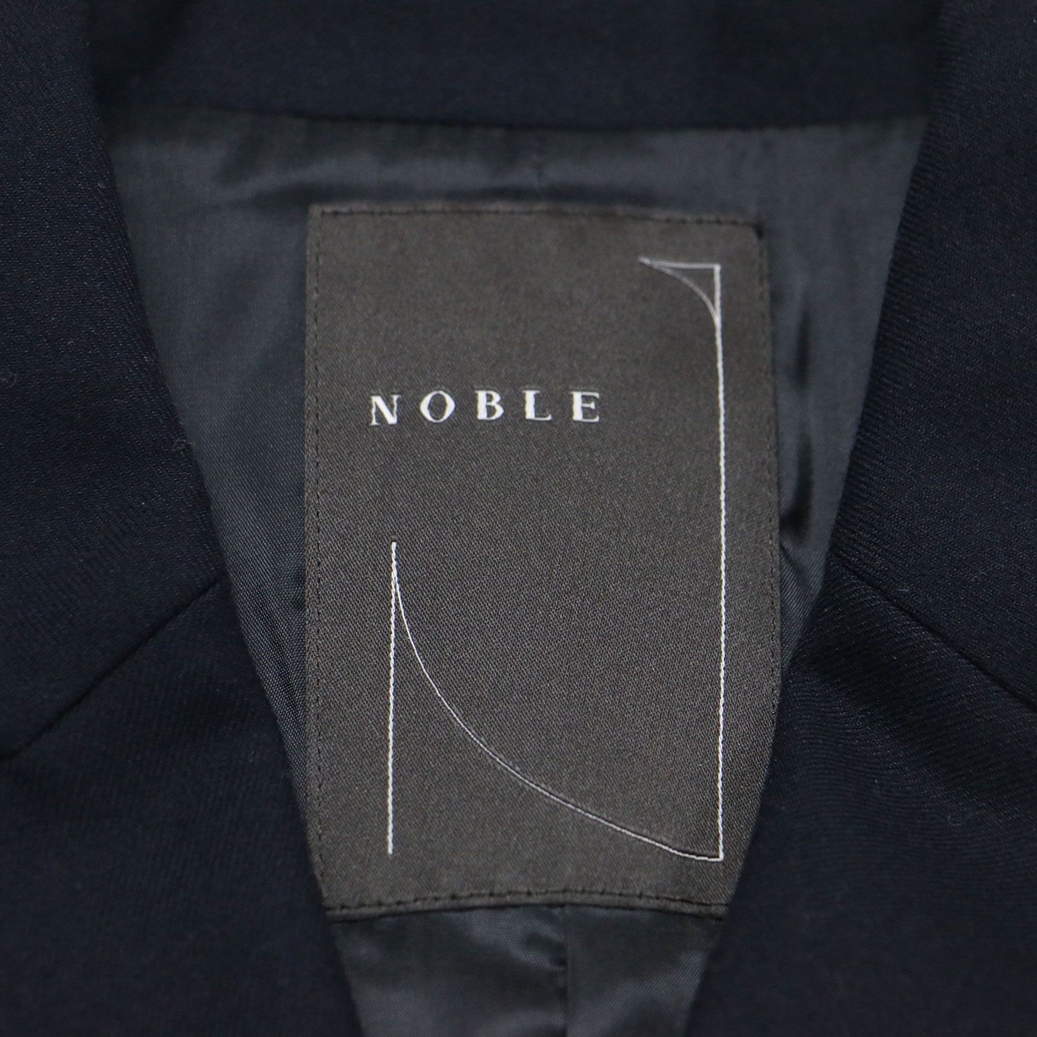 美品】NOBLE ノーブル ジャケット ネイビー 紺 サイズ:34(XS) | 23秋冬