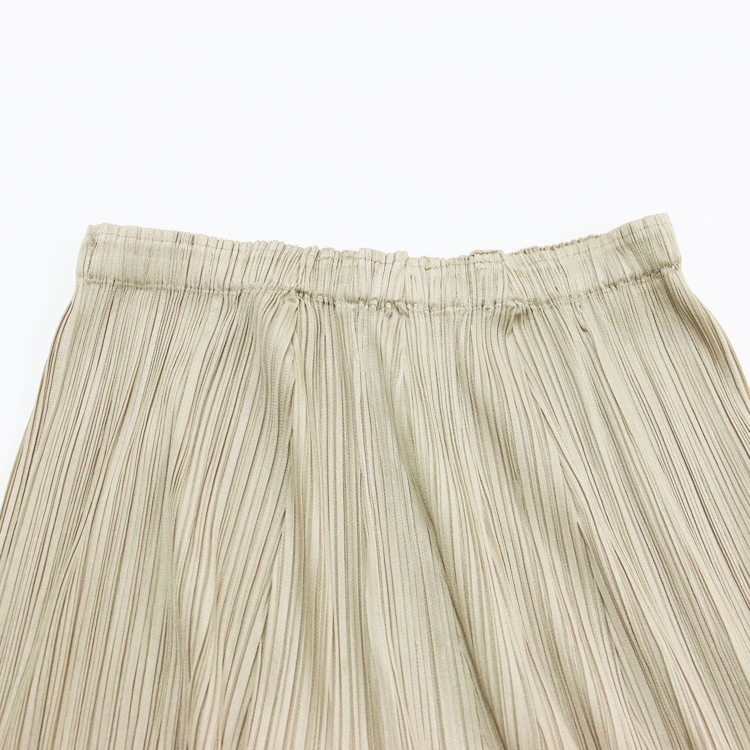 プリーツプリーズ　スカート ベージュ PLEATS PLEASE プリーツプリーズ スカート ベージュ サイズ:4(XL