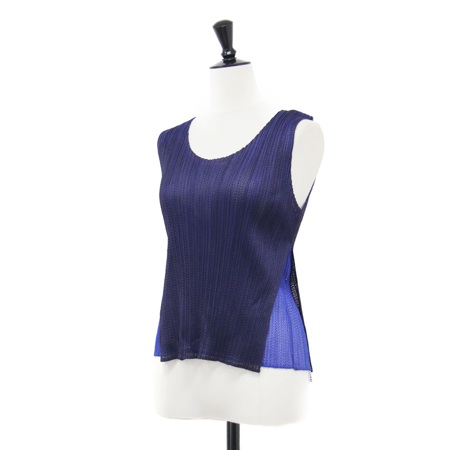 新品同様】PLEATS PLEASE プリーツプリーズ タンクトップ パープル