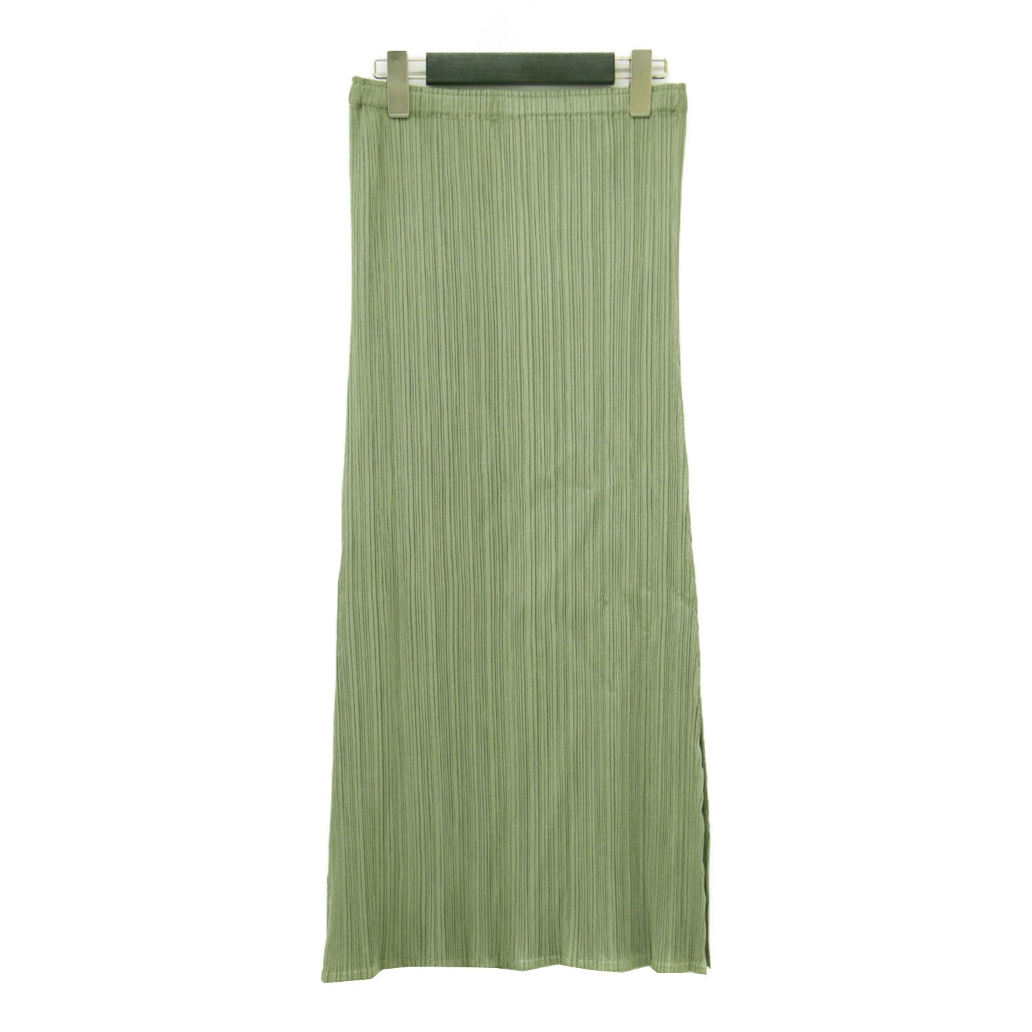 PLEATS PLEASE プリーツプリーズ スカート グリーン サイズ:3(L
