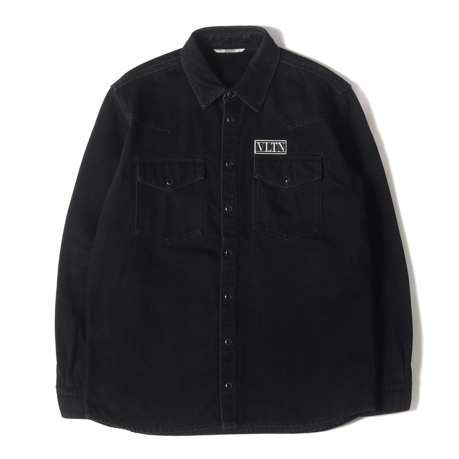 VALENTINO ヴァレンティノ ジャケット ブラック 黒 サイズ:48 | VLTN