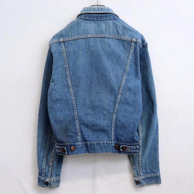 70s USA製 vintage Wrangler 124MJ デニムジャケット メンズ 表記38