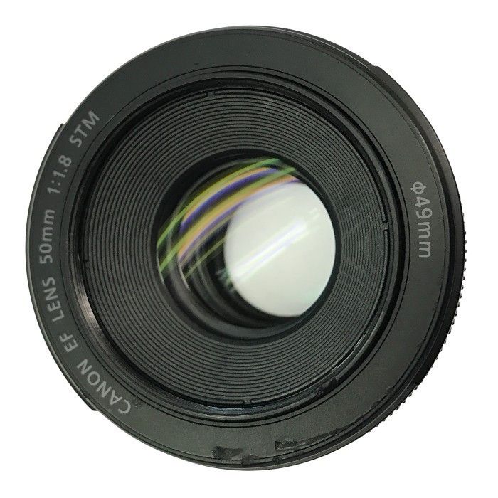 Canon EF 50mm F1.8 STM レンズ ブラック 単焦点 AF/MF 軽量