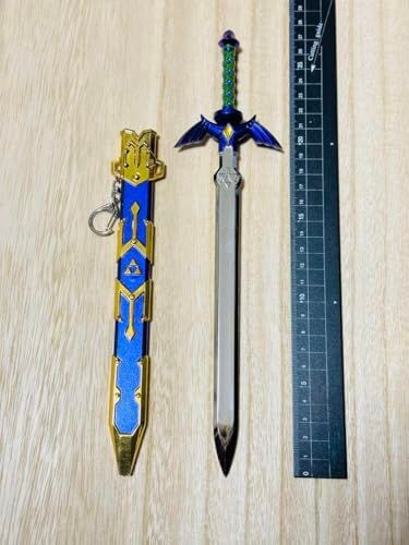 30 cmマスターソード 剣 ミニ武器 キーホルダー アクセサリ フィギュア ドール 人形 ディスプレイ ps 4 5 アニメ ゲーム PC パソコン 合金 おもちゃ メタル ミニチュア 伝説po 538607 d 9