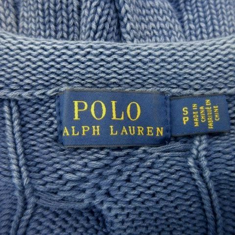 ポロ ラルフローレン POLO RALPH LAUREN ニット セーター SP 青 ブルー
