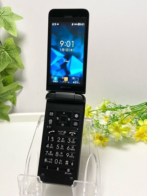 新品同様】SIMフリー SoftBank DIGNOケータイ3 902KC ブラック 本体