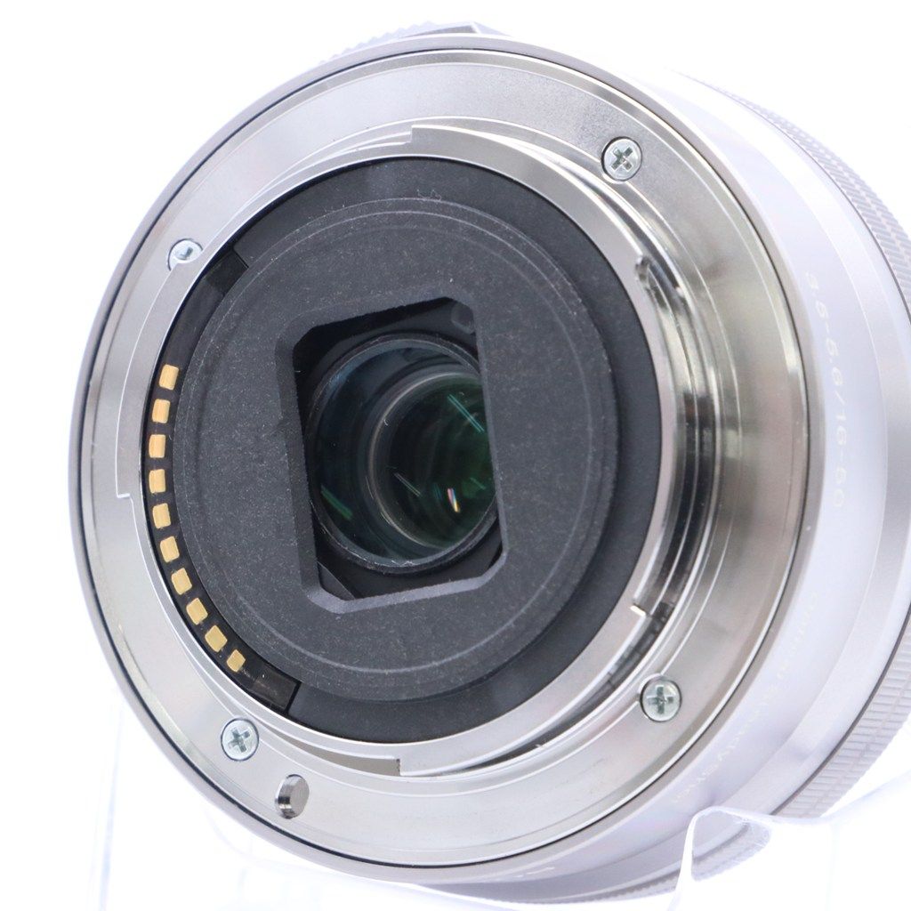 美品】 Sony E 16-50mm f3.5-5.6 OSS PZ SELP1650 シルバー #6940
