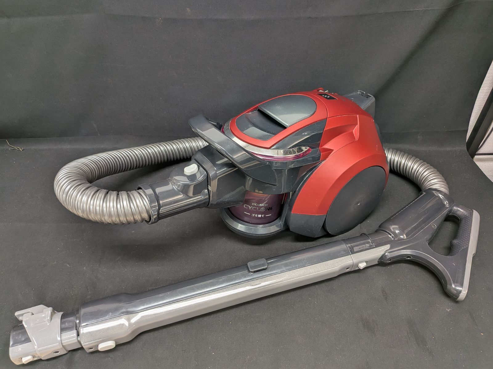 ヘッド無し】SHARP EC-PX210-R サイクロン掃除機 プラズマクラスター