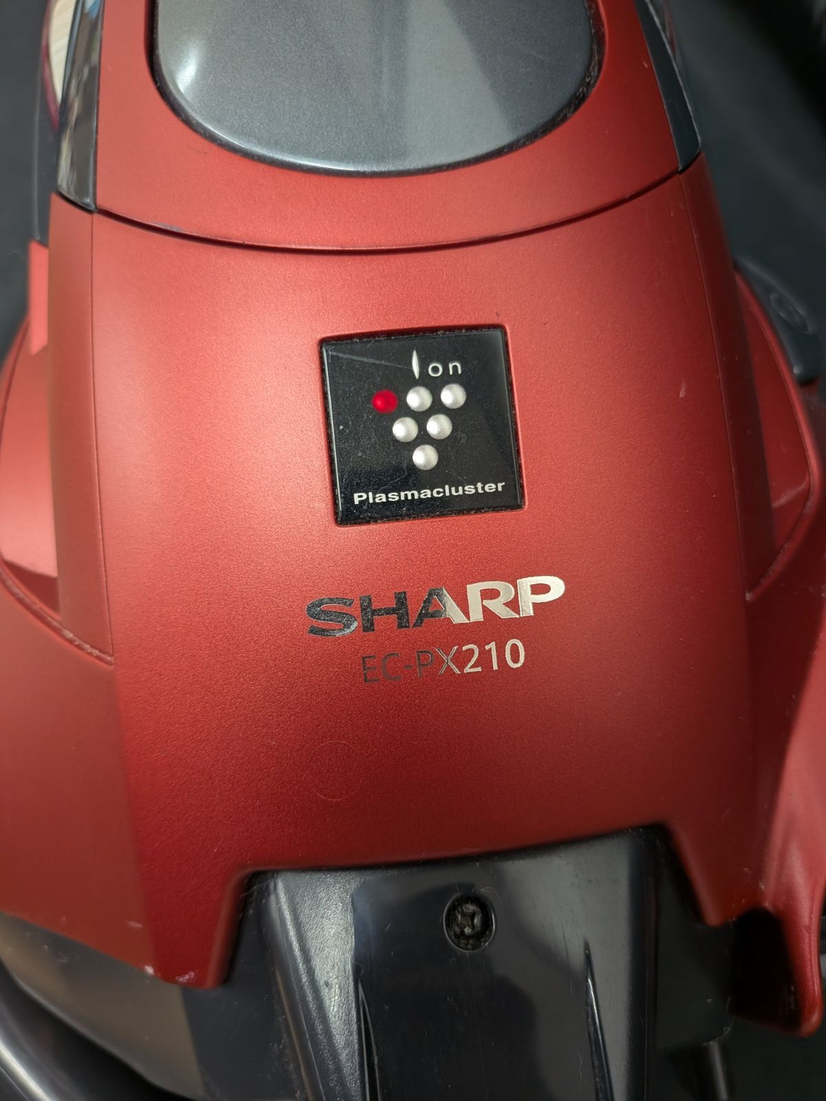 ヘッド無し】SHARP EC-PX210-R サイクロン掃除機 プラズマクラスター