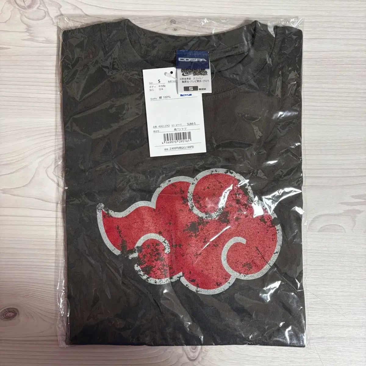 NARUTO -ナルト- COS コス コスパ アカツキ Tシャツ 半袖 Sサイズ オタクTシャツ カカシ イタチ