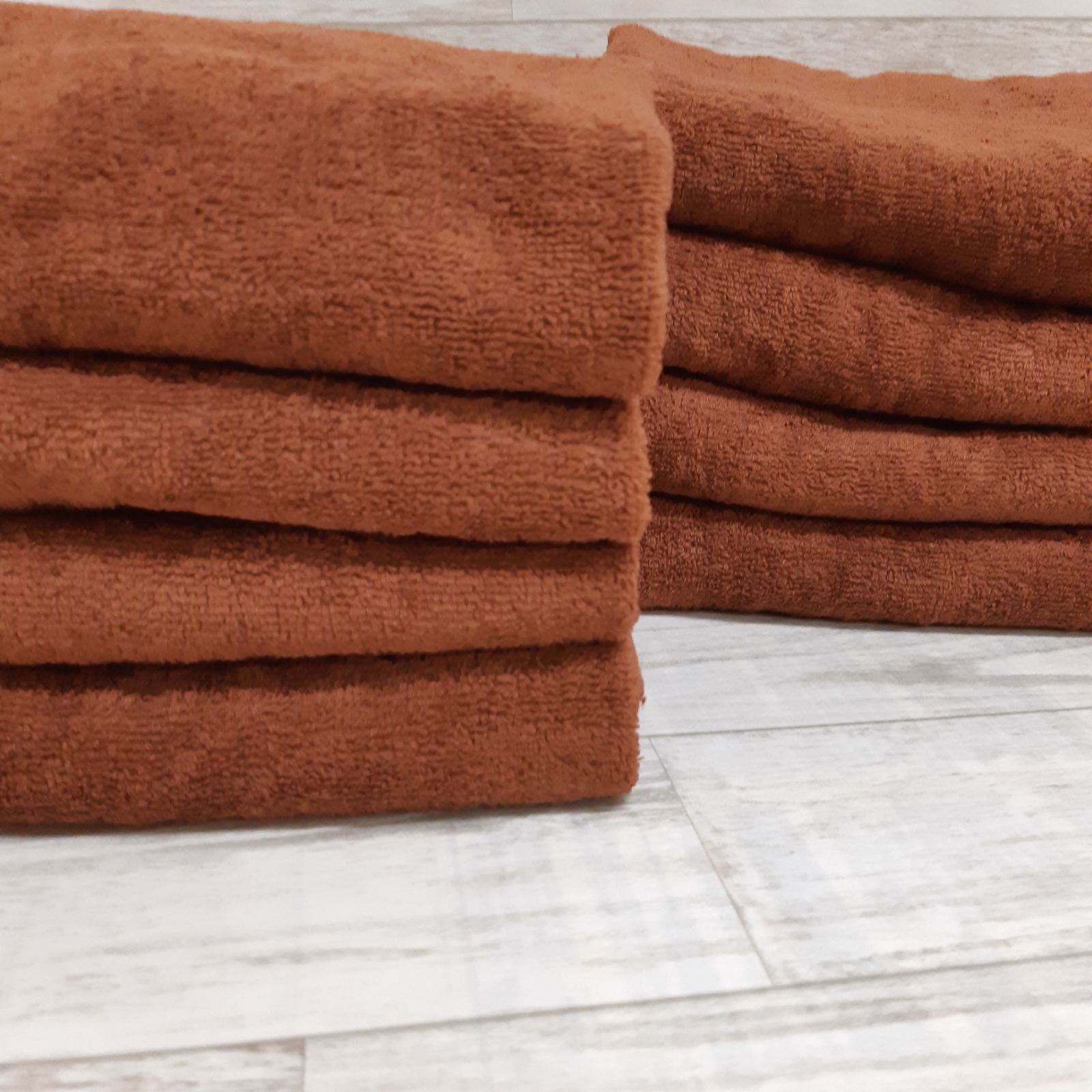 280匁フェイスタオル 新ミルクチョコブラウン