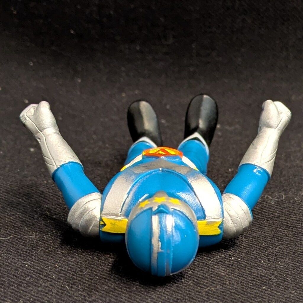 タカトク VIN/ミニソフビ オックス(青成型/円盤戦争バンキッド) 13cm